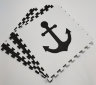 Набор "Моряк", мягкий пол EVA KIDS, 50Х50х1 см, черно-белый