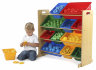 Стеллаж для хранения с 12 контейнерами KidKraft, яркий-натур