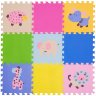 Набор мягких плиток коврик-пазл Funkids™ "Животные-10"