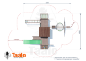 Детский игровой комплекс Taalo C2.3