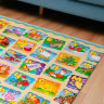 Коврик для ползания FunKids™ Medium-15 «Мир Сказок / Азбука», двусторонний.