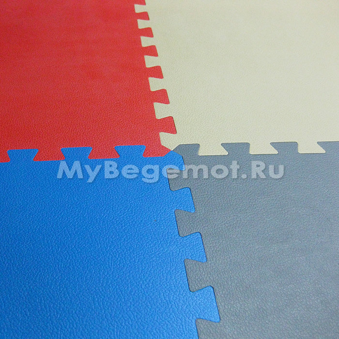 Полы для тренажерного зала 50х50x1 см. 55 Shore A