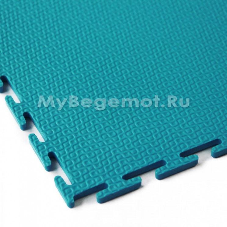 Модульное напольное ПВХ покрытие SENSOR SIGMA 7 мм, RAL 5021, бирюзовый.
