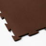 Модульное напольное ПВХ покрытие SENSOR STONE, RAL 8025, коричневый.