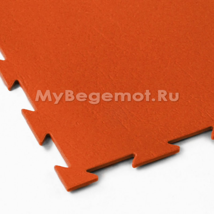 Модульное напольное ПВХ покрытие SENSOR STONE, RAL 2004, оранжевый.